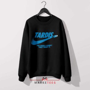 Nike Dr Who Wibbly Wobbly Timey Wimey Sweatshirt