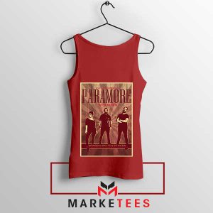 Paramore Live Nation Concert Poster Red Tank Top
