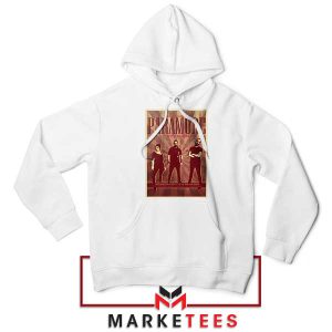 Paramore Live Nation Concert Poster White Hoodie