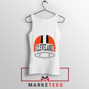 Game Day Browns Helmet Cleveland Tank Top