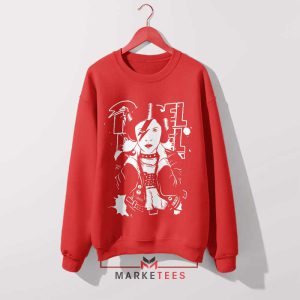 Princess Leia Naked Fight For Freedom Red Sweatshirt