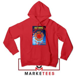 RHCP Bizarre Festival 1999 Vintage Red Hoodie