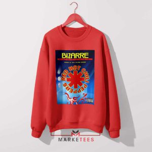 RHCP Bizarre Festival 1999 Vintage Red Sweatshirt