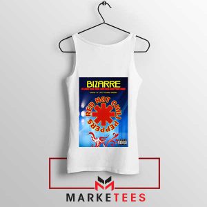 RHCP Bizarre Festival 1999 Vintage White Tank Top