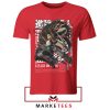 Rage Against the Titans Eren Yeager Red Tshirt