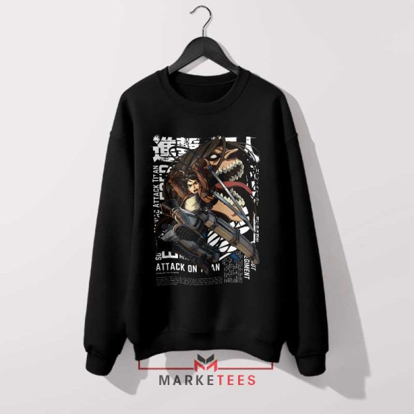 Rage Against the Titans Eren Yeager Sweatshirt