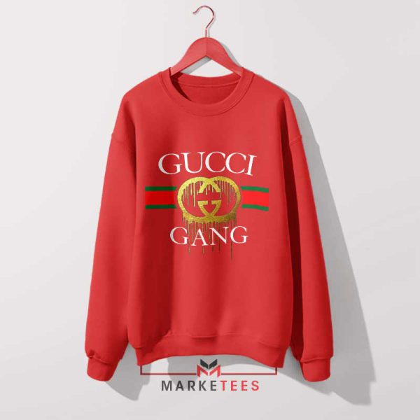 Rap Like Lil Pump with Gucci Gang Red Sweatshirt