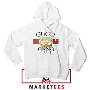 Rap Like Lil Pump with Gucci Gang White Hoodie
