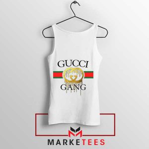 Rap Like Lil Pump with Gucci Gang White Tank Top