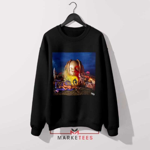 SICKO MODE Cover Art Design Sweatshirt Essential