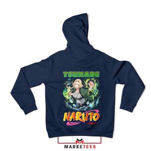 Sexy Tsunade Hokage Legendary Sannin Navy Hoodie