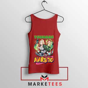 Sexy Tsunade Hokage Legendary Sannin Red Tank Top