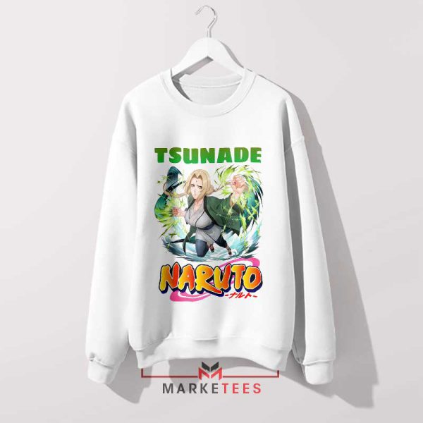Sexy Tsunade Hokage Legendary Sannin White Sweatshirt