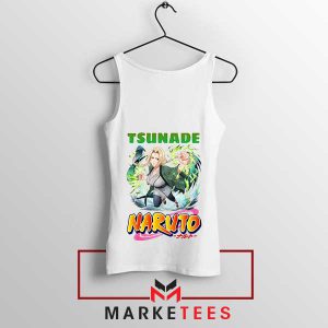 Sexy Tsunade Hokage Legendary Sannin White Tank Top