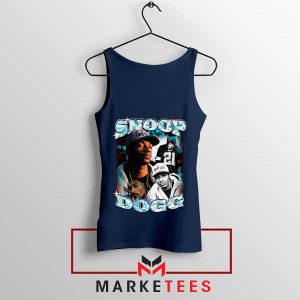 Snoop Dogg 90s-Style Nostalgia Navy Tank Top