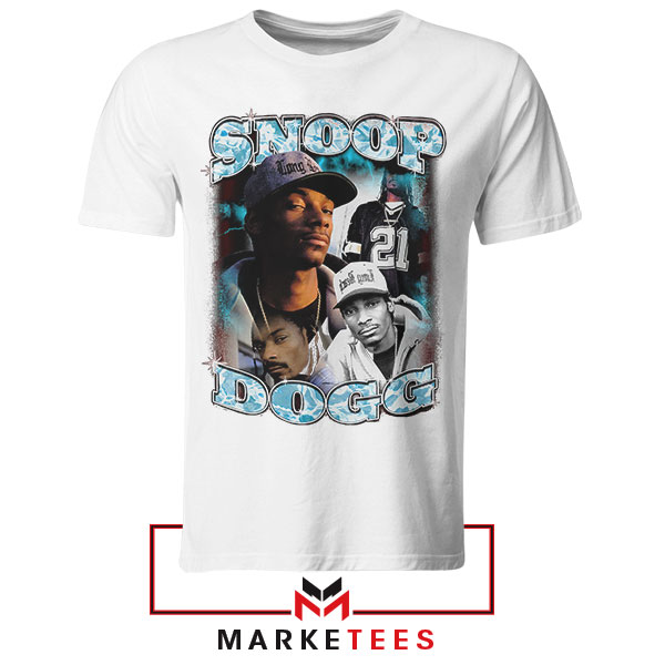 Snoop Dogg 90s-Style Nostalgia White Thisrt