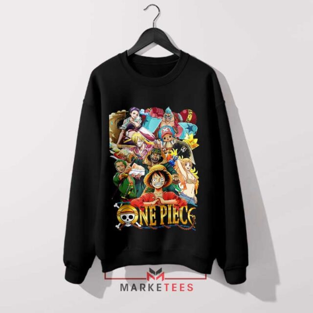 Straw Hat Crew All Characters Together Sweatshirt Now