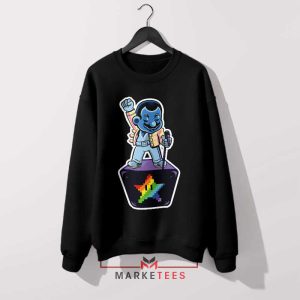 Super Mario Bros Rhapsody Black Sweatshirt