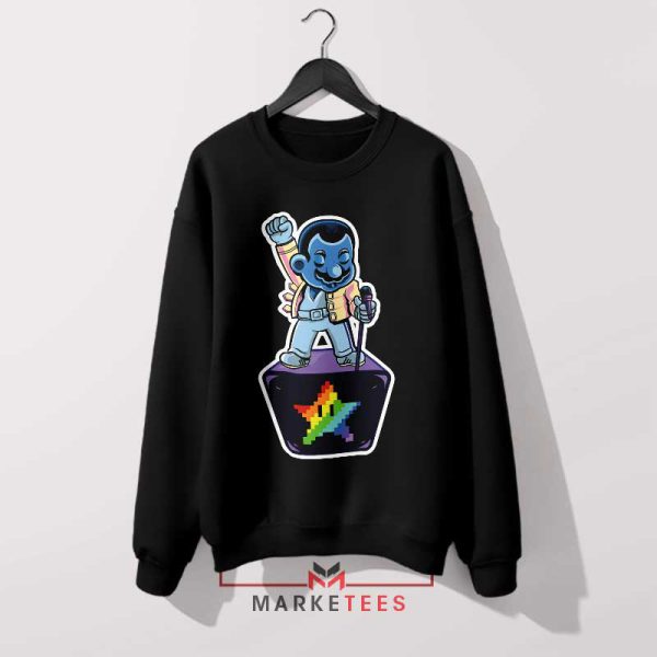 Super Mario Bros Rhapsody Black Sweatshirt