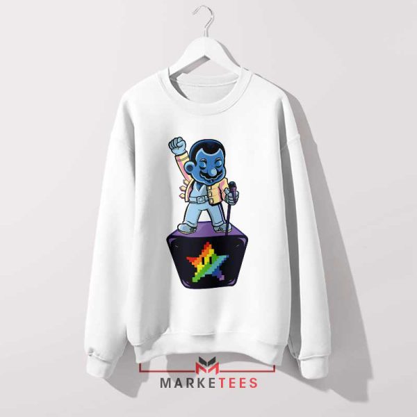 Super Mario Bros Rhapsody White Sweatshirt