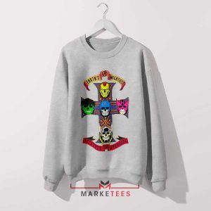 Superheroes Never Looked So Good Gey Sweatshirt