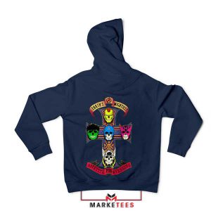 Superheroes Never Looked So Good Navy Hoodie