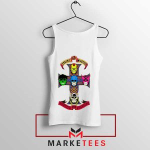 Superheroes Never Looked So Good White Tank Top
