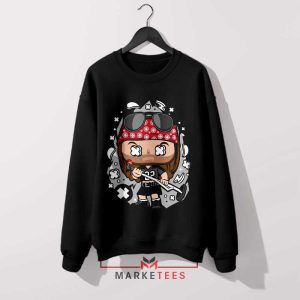 Sweet Child of Art Axl Rose Black Sweatshirt