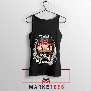 Sweet Child of Art Axl Rose Black Tank Top