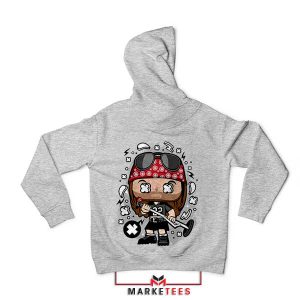 Sweet Child of Art Axl Rose Grey Hoodie