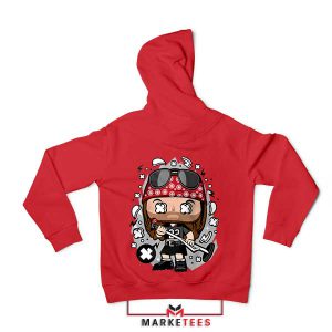 Sweet Child of Art Axl Rose Red Hoodie