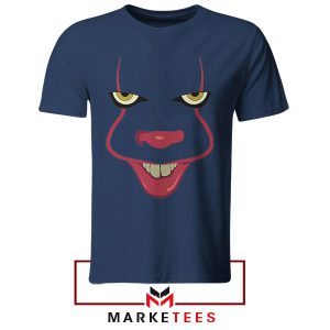 Terrifyingly Stylish Pennywise Face Navy Thisrt