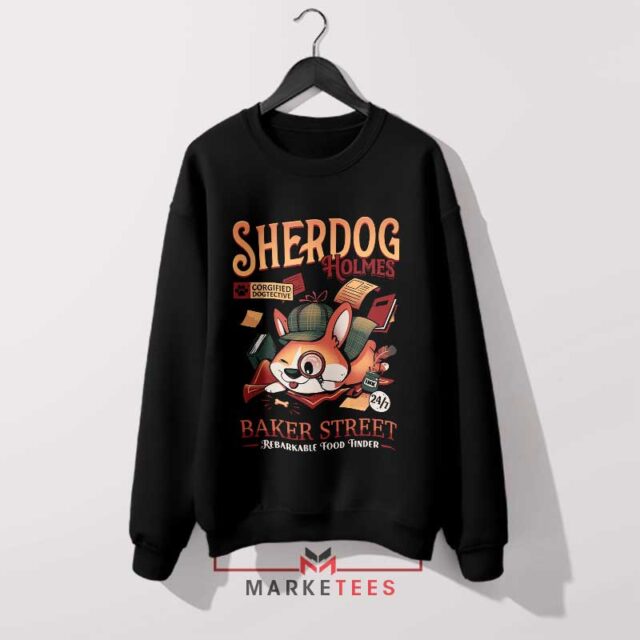 The Corgi Detective Holmes Sweatshirt Essential
