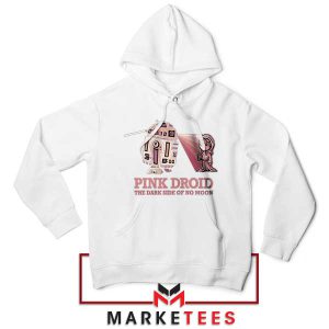 The Droids Rock R2-D2 Pink Floyd White Hoodie