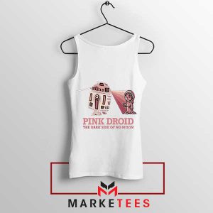 The Droids Rock R2-D2 Pink Floyd White Tank Top