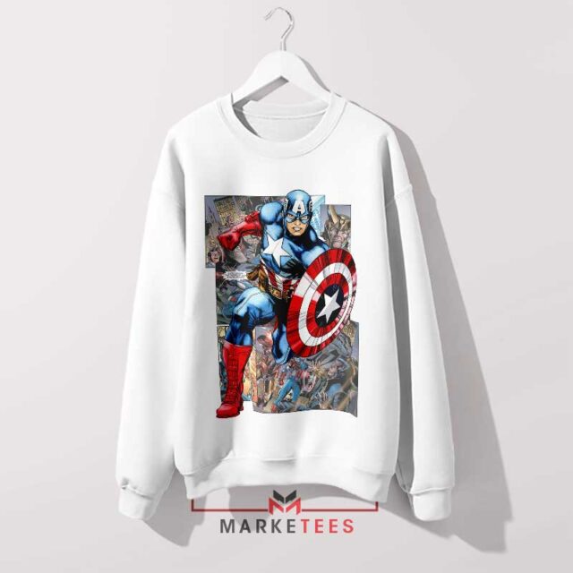 The First Avenger New World Order Comic Sweatshirt Now