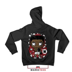 The Greatest Cartoon Muhammad Ali Black Hoodie