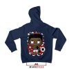 The Greatest Cartoon Muhammad Ali Navy Hoodie