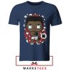 The Greatest Cartoon Muhammad Ali Navy Tshirt