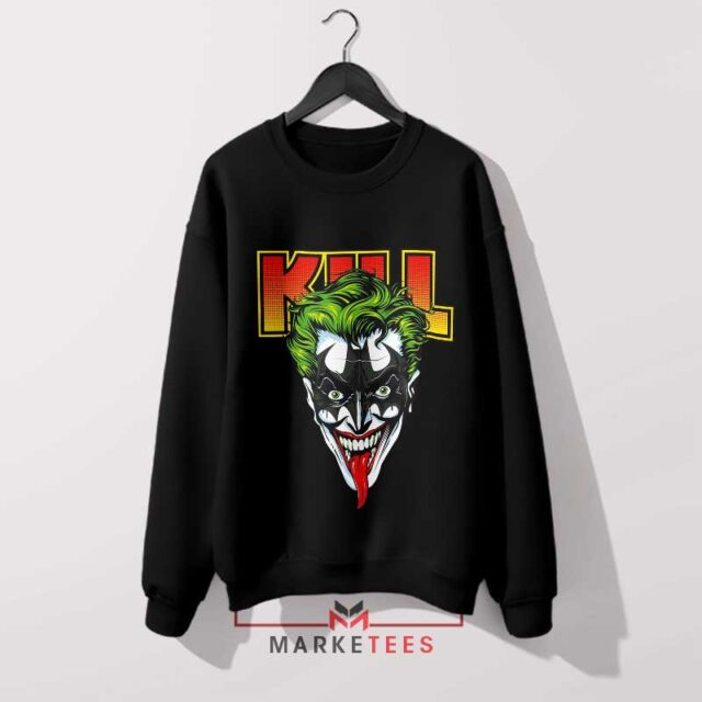 The Joker Gets Loud KISS Band Sweatshirt Exclusive