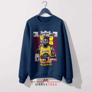 The King LeBron James Masterpiece Navy Sweatsirt