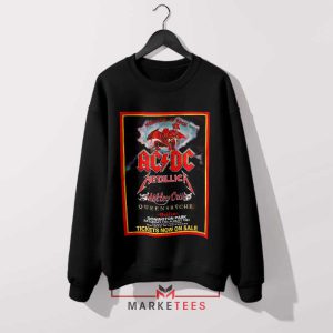The Monsters Of Rock Castle Donington 1991 Sweatshirt