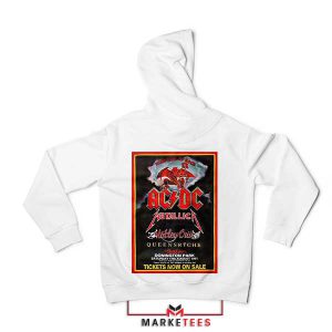 The Monsters Of Rock Castle Donington 1991 White Hoodie