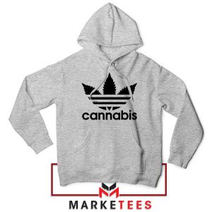 The Perfect Blend Adidas x Cannabis Grey Hoodie