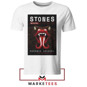 The Stones Are Back No Filter Tour White Tshirt
