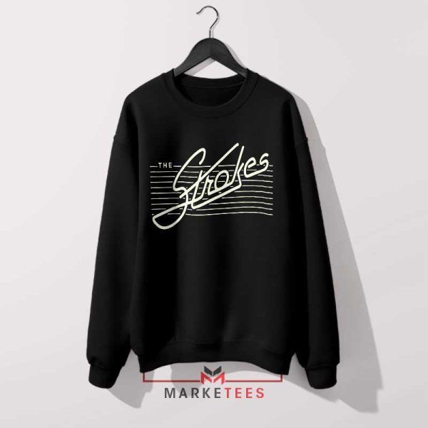 The Strokes Forever Make It Pop Black Sweatshirt