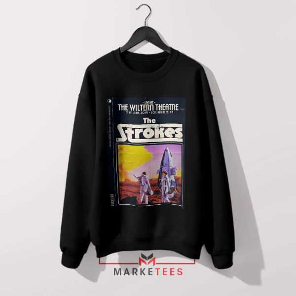 The Strokes Live At The Wiltern Theatre Black Sweatshirt