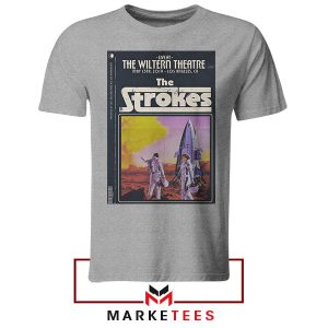 The Strokes Live At The Wiltern Theatre Grey T-Shirt