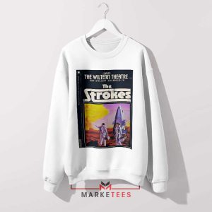 The Strokes Live At The Wiltern Theatre White Sweatshirt