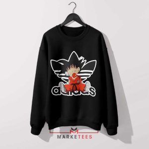 The Ultimate Sleep Goku Adidas Black Sweatshirt